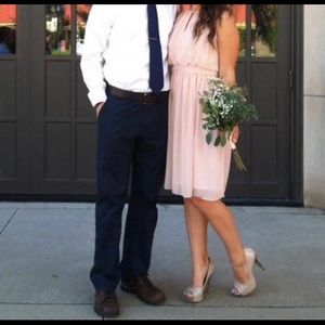 Worn once! Blush pink dress